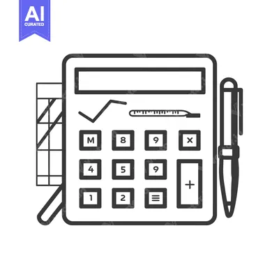 Aset premium populer: Calculator, Pen, and Graph Paper for Math or Finance