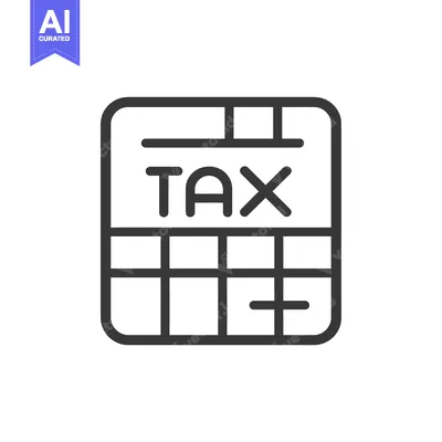 Aset premium populer: Calculator with Tax Label Icon