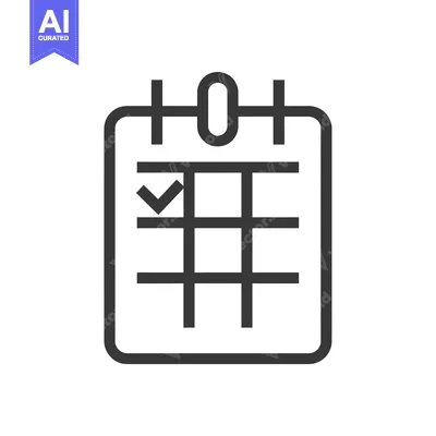 Aset premium populer: Calendar with Checkmark and Grid
