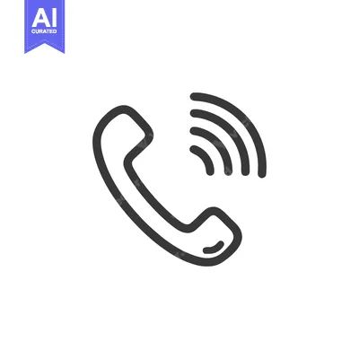 Popular premium asset: Ringing Phone Icon: Simple Outline Design for Communication and Connec
