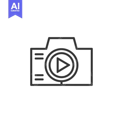 Popular premium asset: Camera Icon with Play Button Inside a Circle