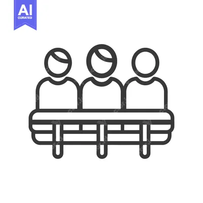 Three people sitting together closely on a shared bench seat