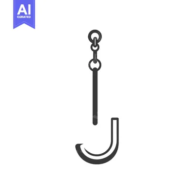 Aset premium populer: A graphic illustration of a hanging fishing hook is visible