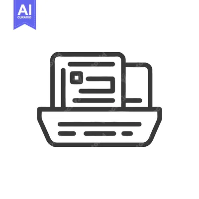 Premium design asset: Minimalist Icon of a Cargo Ship with Container Boxes, Isolated on Whit