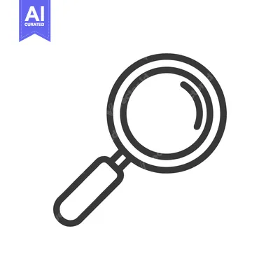 Aset premium populer: Magnifying Glass Outline Icon: Search, Discovery, and Investigation Sy