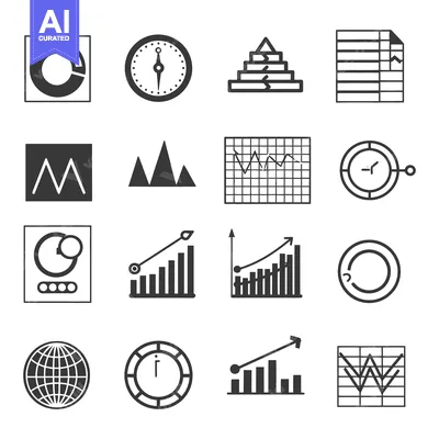Aset premium populer: Diverse collections of business analysis and graphic statistical chart