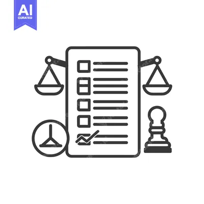 Aset premium populer: Checklist Document with Scales, Chess Piece, and Timer