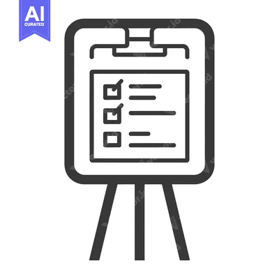 Popular premium asset: Checklist on a Stand-Up Easel