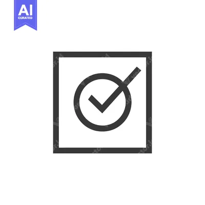 Aset premium populer: Checkmark Icon Inside A Square 5931