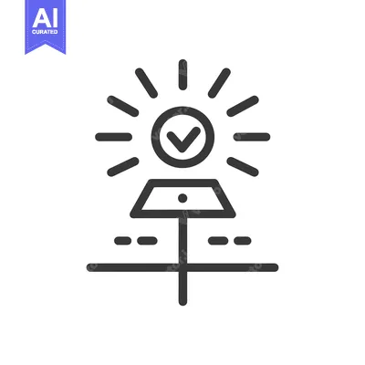 Popular premium asset: Check Mark in a Circle with Rays Emitting from it, on Top of a Tablet