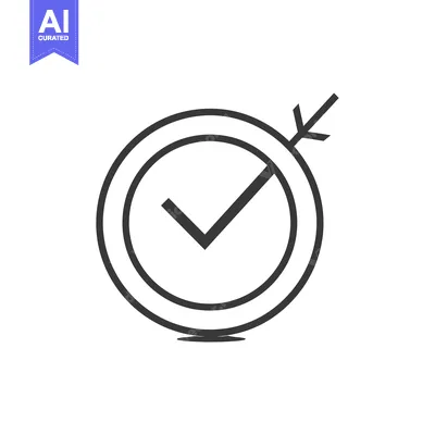 Aset premium populer: Checkmark Inside A Circle With An Arrow Pointing To It 5942