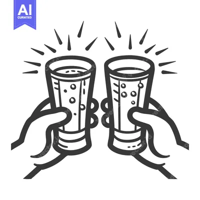 Popular premium asset: Two Hands Clinking Drinks To Celebrate Together Happily