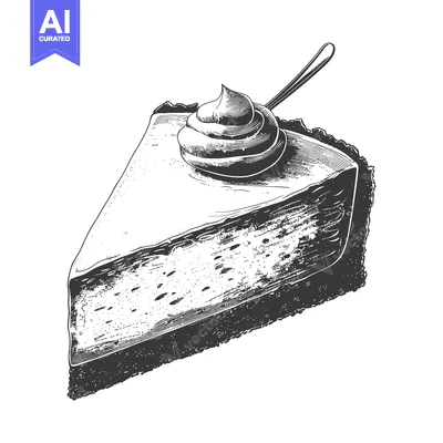 Popular premium asset: A Slice of Cheesecake with Creamy Topping
