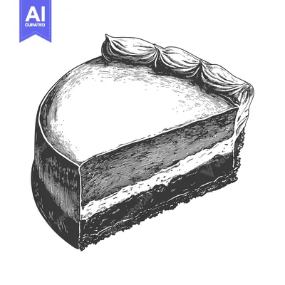 Aset premium populer: Delicious Chocolate Cake Slice A Sweet Treat