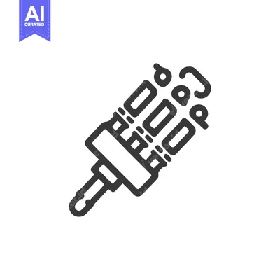 Popular premium asset: Minimalist Icon of Audio Jack with Sound Waves Emanating