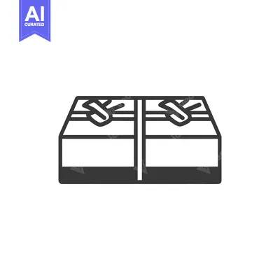 Aset desain premium: Two gift boxes are tied with bows for a special occasion