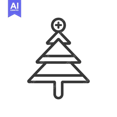 Popular premium asset: Christmas Tree with a Plus Sign on Top