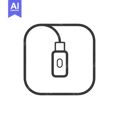 Popular premium asset: Minimalist Line Art: Essential Oil Diffuser in Rounded Square Frame