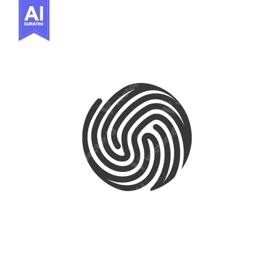 Aset premium populer: Circular Fingerprint Icon