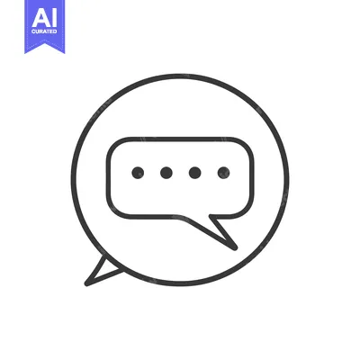 Aset premium populer: Circular Speech Bubble with Ellipses and Pointing Tail