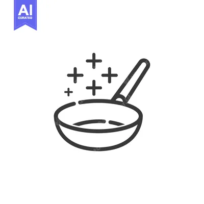 Aset premium populer: Clean Frying Pan with Steam Rising