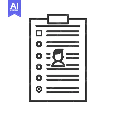 Aset premium populer: Clipboard with Checklist, Profile Icon, and Location Pin