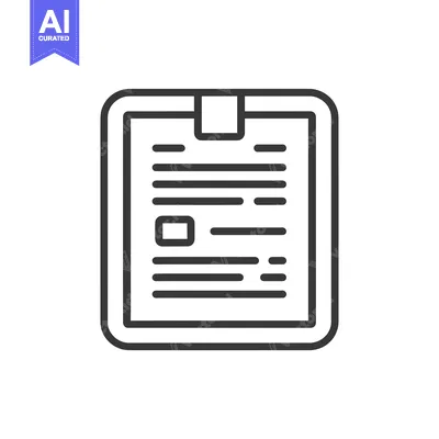 Aset premium populer: Clipboard with Lines and a Square for Text