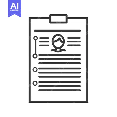 Aset premium populer: Clipboard with Personal Information and Lines for Notes