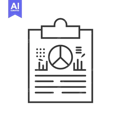 Aset premium populer: Clipboard with Pie Chart and Data Visualization