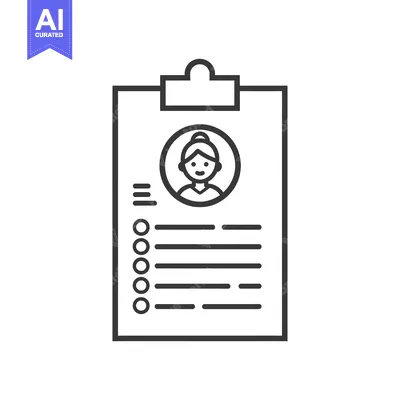 Aset premium populer: Clipboard with Profile Picture and Checklist