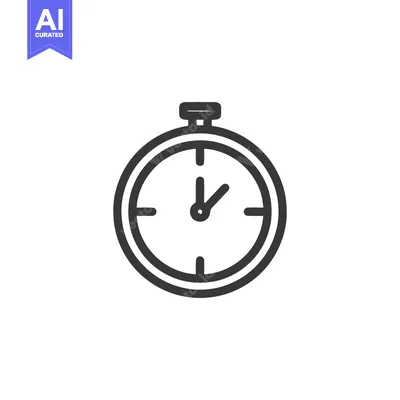 Popular premium asset: Minimalist Stopwatch Icon: Precise Timekeeping in Simple Line Art Desi