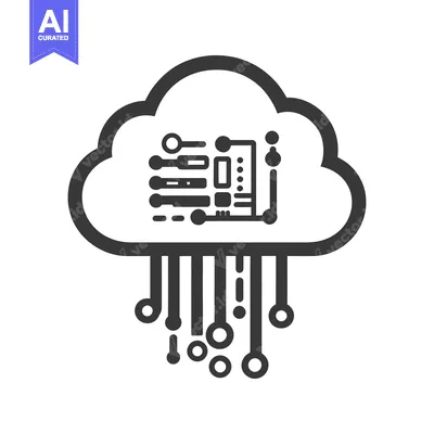 Popular premium asset: A graphic illustration showing a cloud with digital components