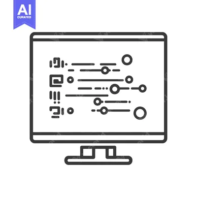 Popular premium asset: A black and white computer display showing data settings