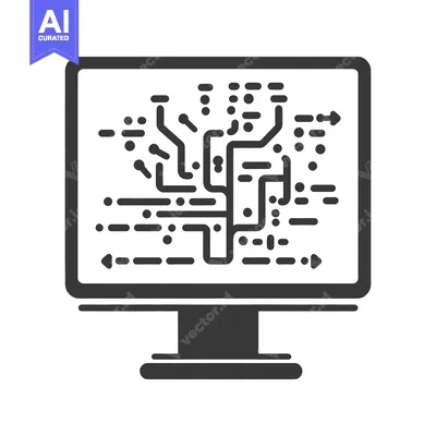 Aset premium populer: A digital display shows a complex circuit board schematic design