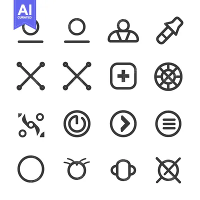 Popular premium asset: Collection of 16 Simple Line Icons