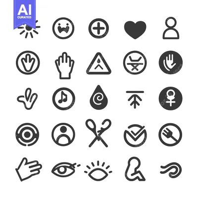 Aset desain premium: Collection of 28 Diverse Simple Line Icons
