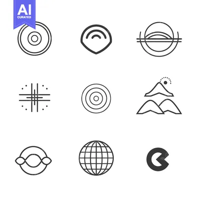 Popular premium asset: Collection of Abstract Geometric Shapes and Line Art Illustrations