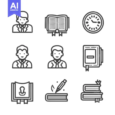 Popular premium asset: Education and Learning Icons - A Comprehensive Collection.