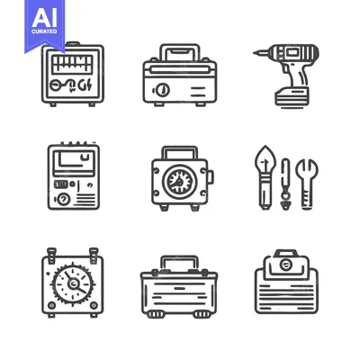 Collection of tools and equipment for various tasks.