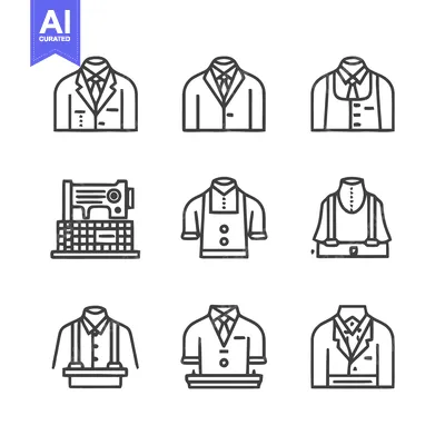 Popular premium asset: Uniforms and Workwear - A Collection of Professional Attire.