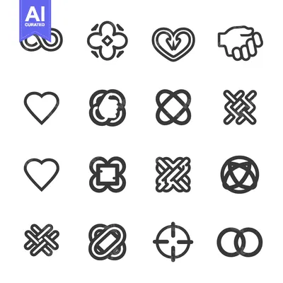 Popular premium asset: Collection of Interlocking Shapes and Symbols