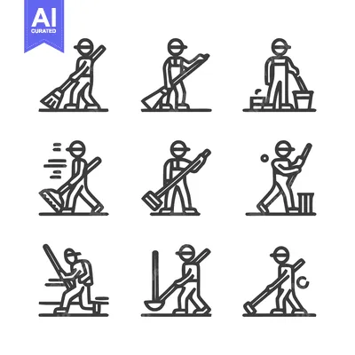 Aset premium populer: Cleaning and Maintenance Icons - A Comprehensive Collection.