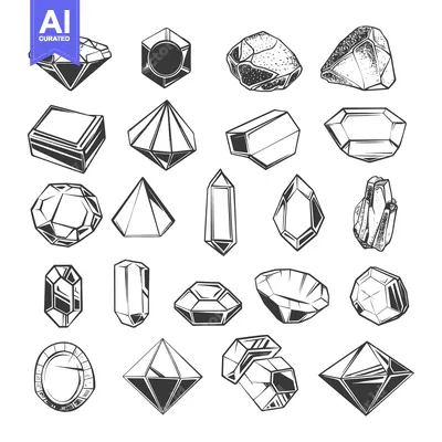 Collection of Various Gemstones and Crystals
