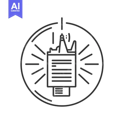 Aset premium populer: Compass Drawing Inside a Circle with Rays Emitting Outward