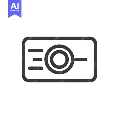 Popular premium asset: Minimalist Action Camera Icon: Sleek Design, Modern Technology, Vector