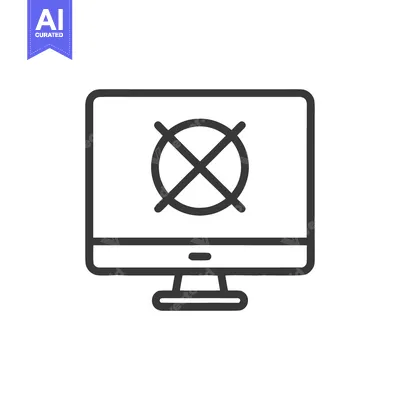 Aset premium populer: No Tumble Dry Symbol on Computer Screen: Laundry Care Icon