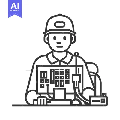 Popular premium asset: A person wearing helmet monitors a control panel display