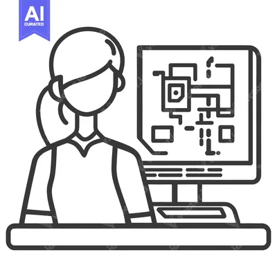 A person is working with a computer display and circuit schematics