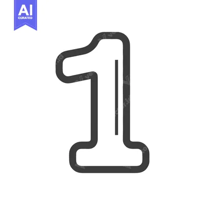 Aset premium populer: Confirmation Number Icon Line Art Icon  2353