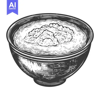 Popular premium asset: A Bowl of Creamy textured food is shown